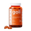 Goli Beslenme Supplement, SuperFruits Beauty Gummy Vitamin - 60 Kont - Collagen-Promoting Materialss - Karma Meyve, Vegan, Plant-Based, Non-GMO, Gluten-Free & Gelatin Free