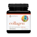Youtheory Advanced Collagen - 6.000 mg - Vitamin C & Amino Asits - Saç Büyümesi, Skin & Nails* - Ortak, Bone & Muscle Health* - for Women and Men - 120 Tablet (20-Day Supply)