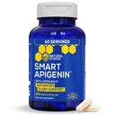 Uyku için NATURAL STACKS Apigenin Supplement - 50 mg Apigenin & 600 mg Lemon Balm - Melatonin Free Sleep Aid - Stres Desteği için Tutku Çiçek Takması* - 120 Limon Balm Capsules
