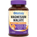 Magnezyum Malate Capsules 410 mg, Supplement, Chelated, High Abxia, Energy Production & Contraction Support, Mineral for Children, Youngrs ve Yetişkinler, 90 Vegan Capsules