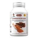 ANDREW LESSMAN Cinnamon 400 mg - 120 Capsules - Yüksek Potency, Standardized Extract. Katkı yok. Küçük Easy to Swallow Capsules