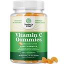 Chewable Vitamin C Gummies for Adults - Halal Vitamin C Immune Support Gummies - Ascorbic Acid Natural Gummy Immune Booster for Adults and Natural Cold Remedy Gummy Vitamins - 60 Count