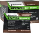 BODi Recover Whey Protein Tozu - 20g proteini ile Kas Kurtarma için Post-Workout Chocolate Whey Supplement, BCAAs, Pomegranate Ekstraksiyon - Hızlı Kurtarma - 18 Hizmet Paketleri