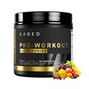Kaged Pre Workout Elite Toz | Fruit Punch | Pre-Workout with Tinatine, Beta Alanine, L-Citrulline, BCAAs | 388 mg Organic Caffeine | Pre Supplements for Men & Women | 20 Servisler