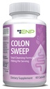 ENP Colon Sweep | 15 Day Colon Cleanse with Psyllium Husk, Cascara Sagrada, and Bentonite, 60ct