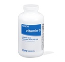 Major Vitamin C-500 mg Ascorbic Acid - Vitamin C Tablets - Dietary Supplement - 1000 Tablets