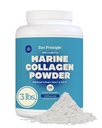 Zen Principle Marine Collagen Peptides Powder 3 lb. Wild-Caught Fish, Non-GMO. Supports Healthy Skin, Hair, Joints and Bones. Hydrolyzed Types I, II, III & IV Protein. Amino Acids. Easy to Mix.