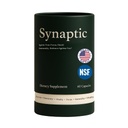 Synaptic Lion's Mane Mushroom Supplement – Immune Support, Brain Fog Relief, Anti Aging, Calm Focus & Cellular Longevity-Reishi, Shiitake, Maitake-All- Natural Nootropic – Non-GMO, Vegan, Gluten-Free