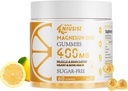 Erkekler ve Kadınlar için Magnezyum Gummies, Kas, Bone ve Heart Support için kolay Absorbed Magnezyum Gummies Supplement for Muscle, Bone and Heart Support, Magnezyum Kompleksi