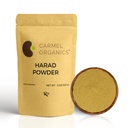 CARMEL ORGANICS Harad/Haritaki Meyve Toz 8 Ounce veya 0,5 Lb /227 Grams (Pack of 1) | Natural | NoEDIT Preservative | Non-GMO | Terminalia Chebula Toz 8 Ounce veya 0,5 Lb/227 Grams (Pack of 1) | Natural | NoEDIT Preservative | Non-GMO | Terminalia Chebula Toz