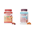 SmartyPants Kids Multivitamin Gummies 120 Count ve Women's Multivitamin Gummies 60 Count Sche