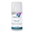 Organic Excellence Balance Plus Therapy - USP Bioidentical Organic Progesterone Cream for Women - with Phytoestrogens - for Menopause Relief and Natural Hormone Balance, 3.3 fl oz (100g)