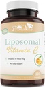 Liposomal Vitamin C 1400mg Capsules, Immune Support Supplement, High Absorption Vitamin & Antioxidant Fat Soluble Vitamin C Supplement (180 Capsules)