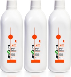 Univera KM Mineral Tamam | Original Karl Jurak Formula | Piyal ve Vitaminlerde Zengin | pH Dengesi | Destekler Digestion + Nutrient Abors | Natural Phytonutrients | 90 Day Supply