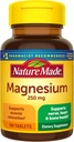 Magnezyum Oksit 250 mg Tabletleri, 100 Beslenme Desteği için Sayı