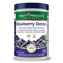 Gelişmiş Blueberry Detox Günlük Fiber Formülü Saf Ürünler - Üstel Mavi Organik Vahşi Blueberries - Tam 6 Detoxating Grams, Regularity Probiyotik Fiber - 30 Hizmetler