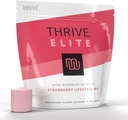 Thrive Elite Protein Shake | Gluten-Free, Protein Ölçeği BCAAs, Probiyotiks & Enzymes | 16 Hizmet - Scoop Serves, Strawberry
