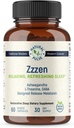 Zzzen, Uykuyu Yeniden Keşfedin ve Mood, L-Theanine, Ashwagandha, GABA, Melatonin with Botanical Mix, NonGMO, Sleep Aid & Supplement for Yetişkinler, 60 Caps