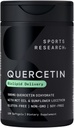 Sports Research Quercetin with Coconut MCT Oil & Sunflower Lecithin for Better Abors - Supports Antioxy Activity & Immune Health - Gluten Free & Non-GMO TY - 120 Sıvı Softgels