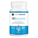 Supers Natural IBSolution - Made in USA, Non-GMO, Gluten Free & Vegan (60 Capsules) - Digestive Gut Health Supplement With Psyllium Husk - Gas, Bloating, Diarrhea, Constipation Relief, Abdominal Pain