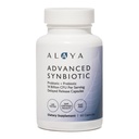 Alaya Naturals Advanced Synbiyotik - Probiyotik + Prebiyotik - 14 Milyar CFU Gecikme Probiyotik Supplement with Prebiyotiks from Sunfiber®, and L-glutamine for Gut Lining Integrity - 60 Capsules