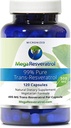 Mega Resveratrol, Farm Grade,99% Pure, Isolate, Micronized Trans-Resveratrol, 120 Veggie Caps, 500 mg per Capsule. Saf sertifikalı. Kesinlikle NO Toxic "inaktif" Malzemeler eklendi.