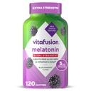 Vitafüzyon Ekstra Güçlü Melatonin Gummy Vitamins, 5 mg, 120 ct Gummies