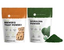 Kate Naturals Brewer's Yeast 12oz & Spirulina Toz 8oz Sche