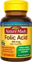 Nature Made Folic Acid 400 mcg Tabletler, 250 Tablet