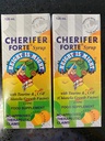 CHERIFER Forte Syrup w/Taurine & Double Klorella Büyüme Faktörü + çinko 120 ml ( 2 Şişenin Paketi)