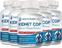 KIDNEY C.O.P.uba Oxalate Protector 120 Capsules, Kidney Oxalate Crystals için Destek, Taşların Recurrence of Stones, Stronger Than Chanca Piedra Stone Breaker Supplements, 6 Pack