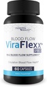 Blood Flow Vira Flexx Pro - Our Best Blood Circulation Supplements - Best Blood Flow Mens Blood Flow Care - Mens Blood Flow Supplement - Blood Circulation Pills for Better Blood Flow Boost Blood Flow