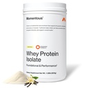 Momentous Essential Grass-Fed Whey Protein Tozu - 20 g Whey Isolate proteini - Spor için sertifikalı - Gluten-Free - 24 Temel Günlük Kullanım için Hizmetler - Vanilla - Paket Vary