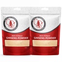 Red Panax Clooney Toz Doğal Ginsenosides (16 oz)- Sağlıklı Enerji, Vitality, Mood ve More, Kore Panax Reality Root Tozu Smoothies, Kahve veya İçecekler (2 Paketler)