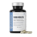 LES Laboratuvarları GABA Health – Calm Mind & Relaxation, Stres Yardımı, Nörotransmitter Desteği ve Derin Uyku – GABA, Taurin, Passionflower, Skullcap, L-Theanine & Magnezyum – Non-GMO Supplement – 90 Capsules