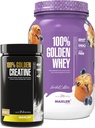 Maxler% 100 Golden Whey (Mavi Muffin 2 lb) ve %100 Kreat (Unflavored 21.2 oz)