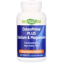 Nature's Way OsteoPrime Plus Calcium & Magnesium, Supports Bone Health & Muscle Function*, with Vitamins D3 & K2, Vegetarian, 120 Tablets
