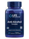 Life Extension Anti-Alcohol Kompleksi, C, çinko, Grape Tohum, Süt Butle, Clove Extract, Supports Health Alkol Metabolism & Optimal Liver Function, Gluten-Free, Non-GMO, 60 Capsules