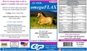 U-PER OmegaFLAX Flax for Horses - Premium Stabilized Flax Seed Meal & Omega 3 Supplement - Sağlıklı Cilt ve Önlük Destek - 15 Pound