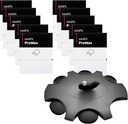 (60 Bilgisayarlar) Oticon İşitme Aids için Minifit Prowax Wax Guards Filtreler,Oticon Minifit İşitme AidsDeğişme Parçalar Temizlik Kit Aksesuarları (10 Packs)