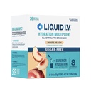 Liquid IV Liquid I.V. Sugarfree Hydration Multiplier White Peach, 11.7 OZ