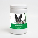 Sağlıklı Breeds Fransız Bulldog Salmon Oil Yumuşak Chews 120 Kont