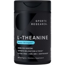 Spor Araştırması Double Strength L-Theanine Supplement - Suntheanine Softgels for Focus, Relaxation & Alertness - Non-Drowsy Support Made with Coconut Oil, Non-GMO & Gluten Free - 200 mg, 120 Count