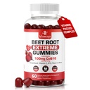 Extreme Beetroot Formula & COQ10 100mg with Grape Seed Extract, For Circulation Energy & Flow, 1500 mg Beet Root Gummies Extract Gluten Free 60