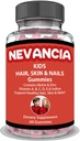 Kids Hair, Skin & Nails Gummies Contain Biotin, B Vitamins, Vitamin C, Zinc, 60 Delicious Gummies, Help Strengthen Nails, Grow Healthier Hair, give Kids Skin a Natural Glow