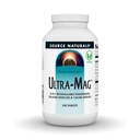 Source Naturals Ultra-Mag High-Efficiency Magnezyum Kompleksi - Muscle & Nerve Function - 240 Tablet