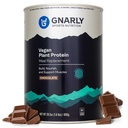 Gnarly Beslenme Vegan Plant Protein – Chocolate Vegan Protein Toz, NSF Spor Onaylandı – Meal Emekliliği, Günlük Beslenme Boost – Lactose Free Toz – Chocolate, 28.2 ozzz