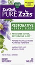 Vicks, ZzzQuil Pure Zzzs Restorative Herbal Sleep Aid Tabletleri, 20 Kont