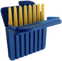 Starkey Hear Clear Hear Aid Wax Guards. 48 Filtre Toplamı Fabrikada Easy Open Blue Container