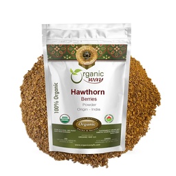 Organic Way Hawthorn Berry Powder - Origin - Albania (4 Ounce)